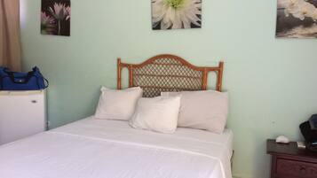 Standard Single Room (No A/C) | Peti besi dalam bilik, meja, seterika/papan seterika, Wi-fi percuma