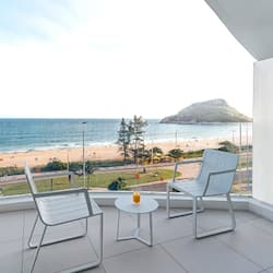 Quarto casal luxo com varanda, Vista para o mar | Balcony