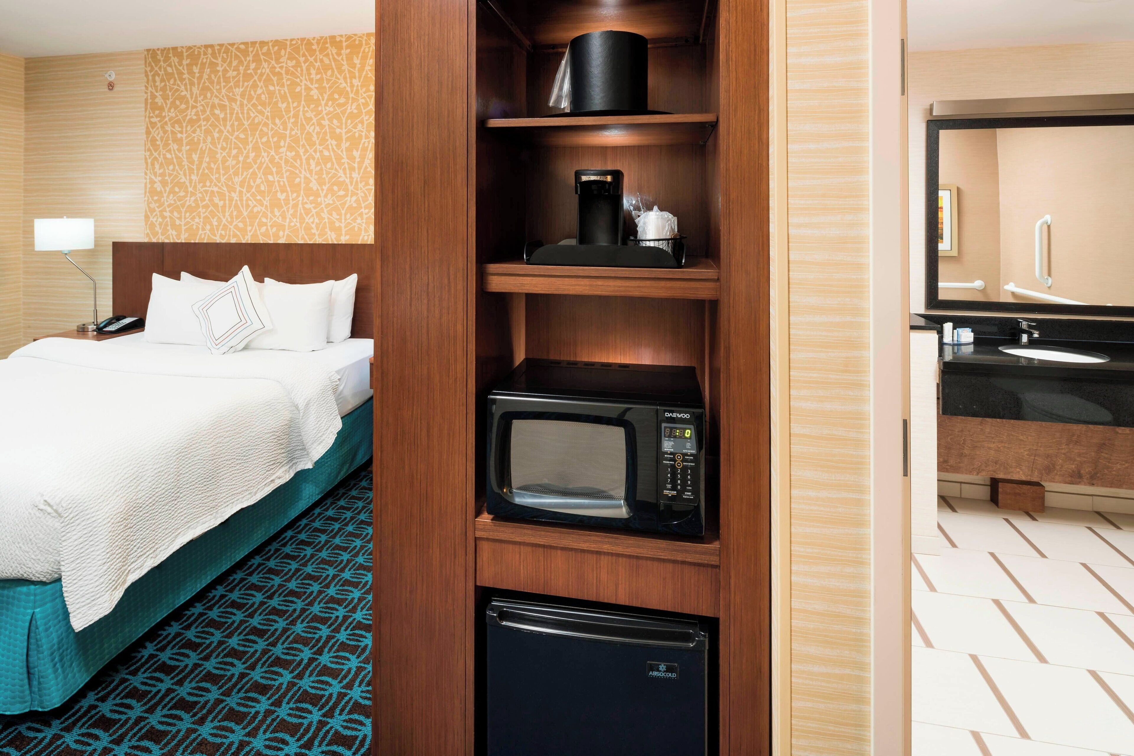 premium bedding, individually furnished, desk, laptop workspace