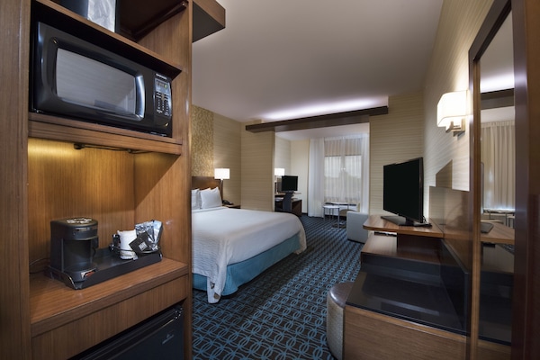 Premium bedding, individually furnished, desk, laptop workspace