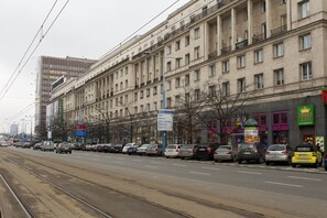 Façana frontal de l'allotjament