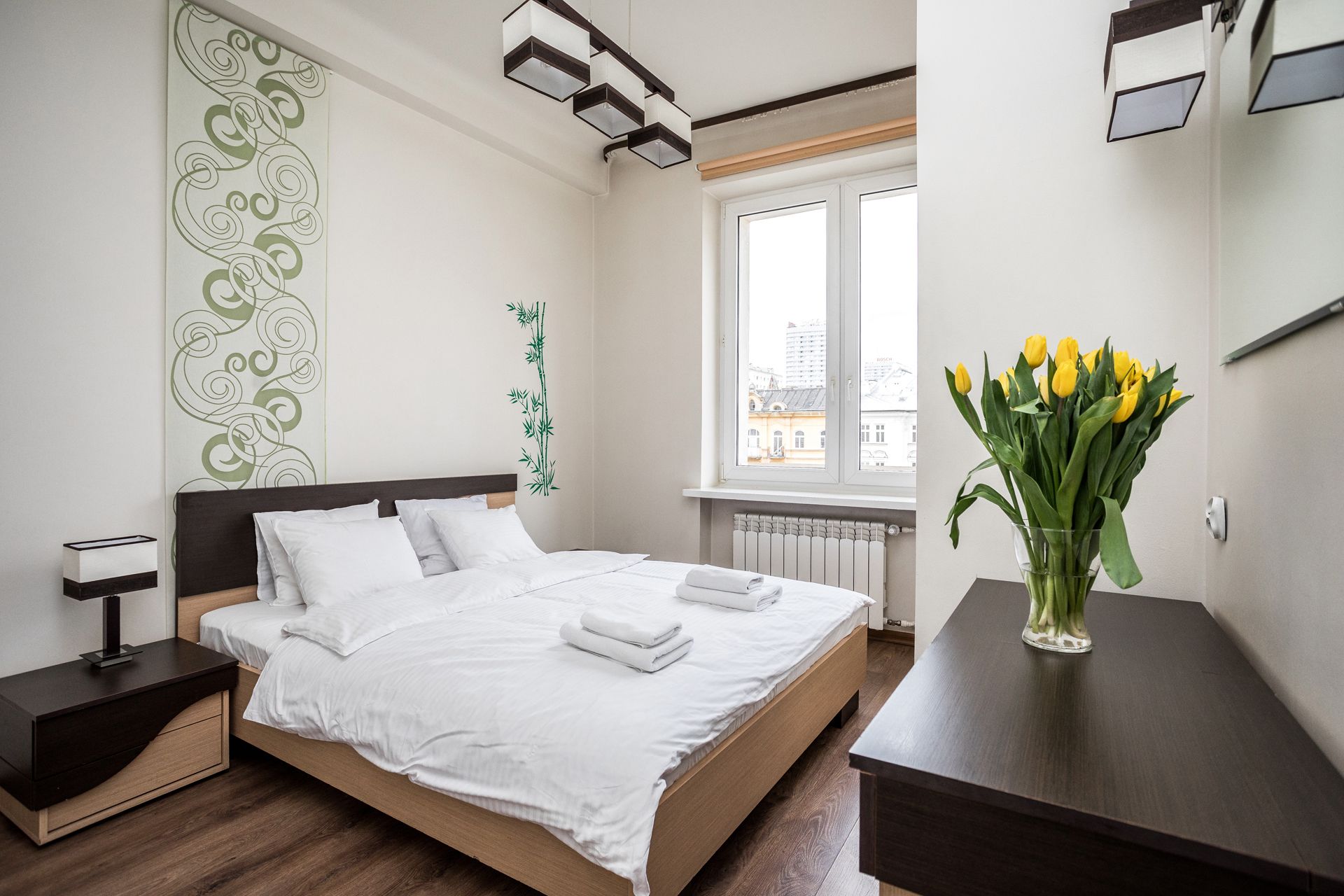 City Apartment, 2 Bedrooms, Kitchenette, City View | Iron/ironing board, free WiFi, bed sheets