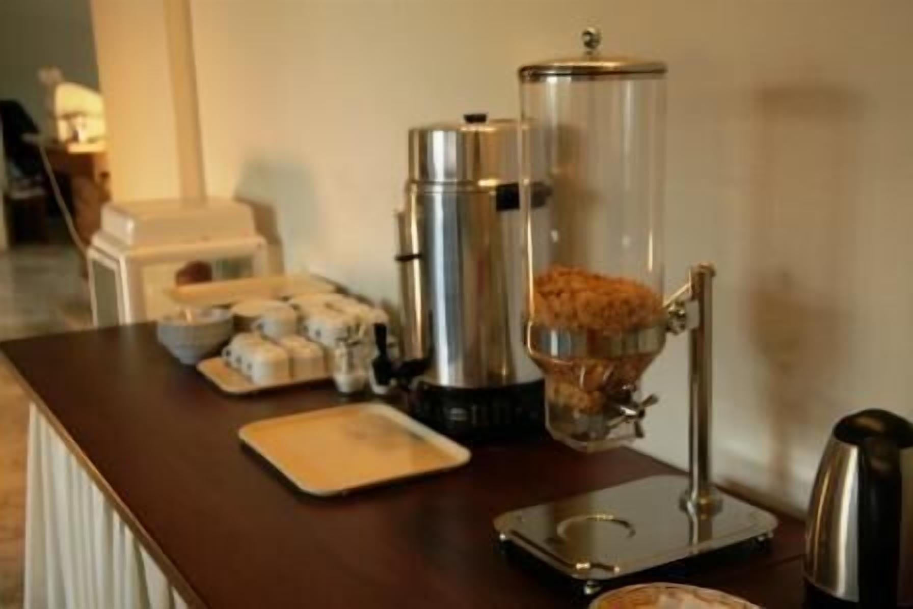 daily buffet breakfast (eur 3 per person)