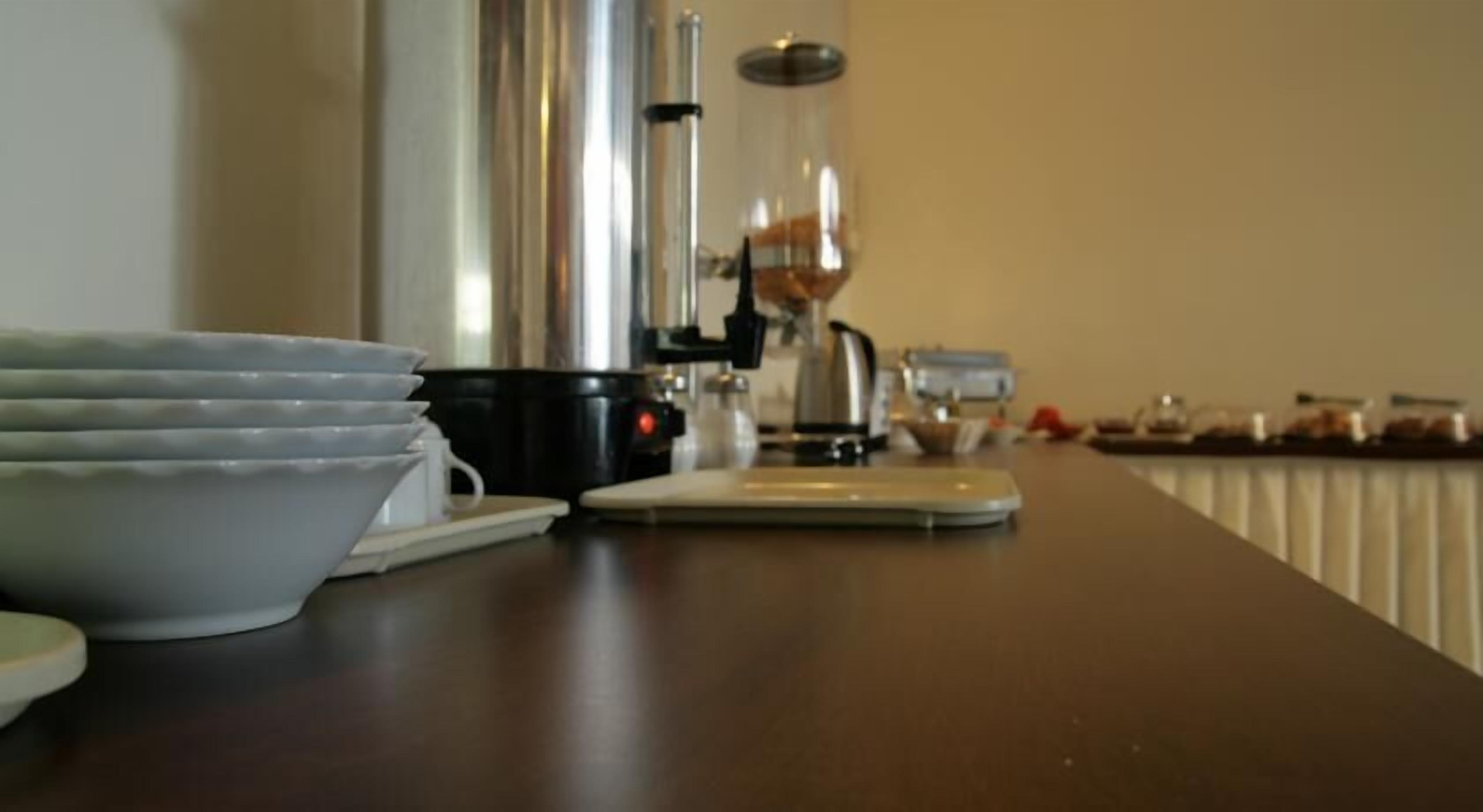 daily buffet breakfast (eur 3 per person)