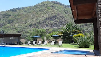 Standard Quadruple Room, 2 Double Beds | Mountain view
