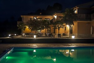 Front of property - evening/night