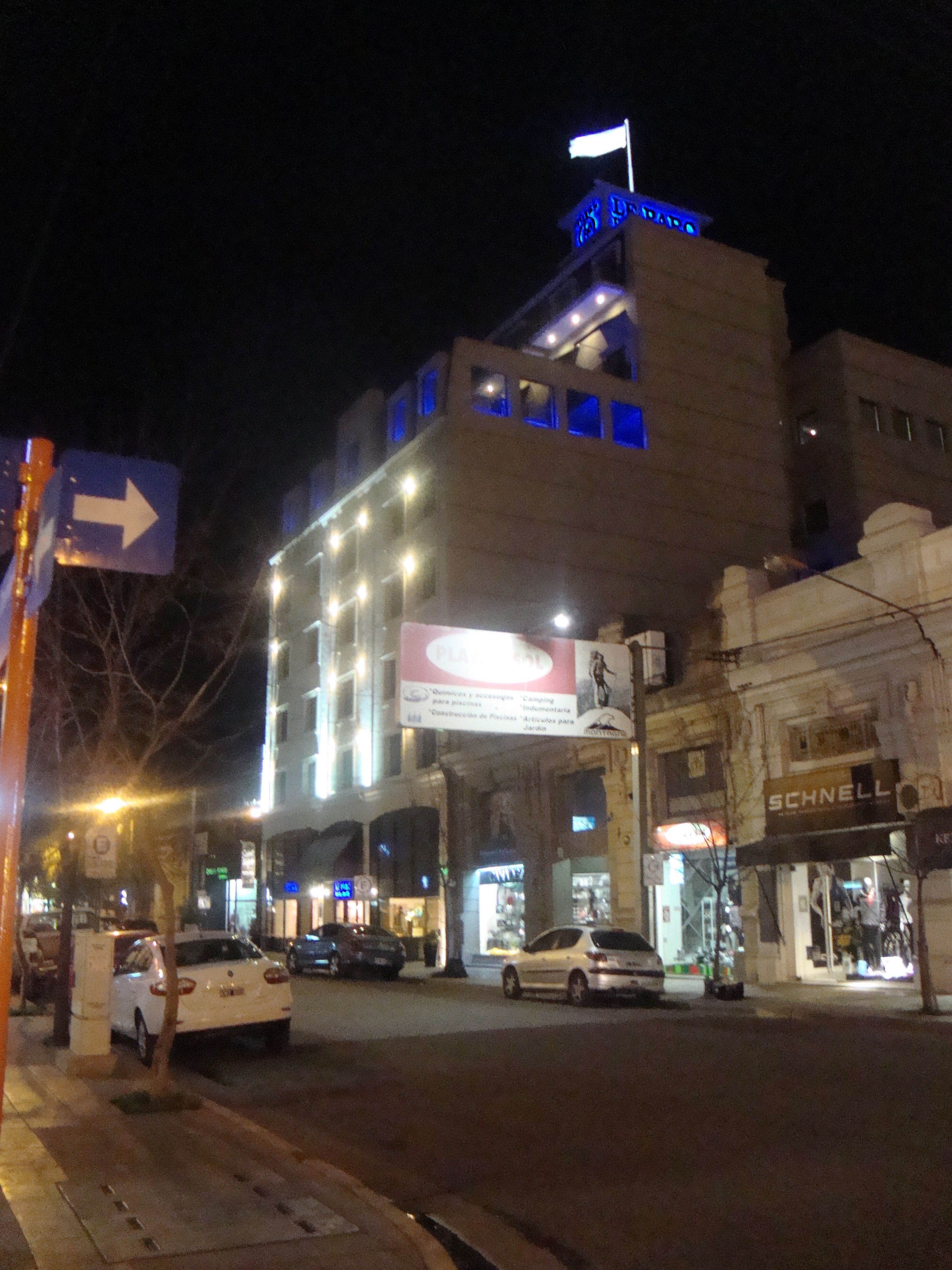 front of property – evening/night