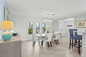 Deluxe Villa, Multiple Bedrooms, Private Pool, Canal View | Private kitchen | Fridge, electric kettle, toaster, highchair