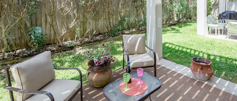 Premium Condo, 2 Bedrooms, 2 Bathrooms, Ground Floor | Courtyard view