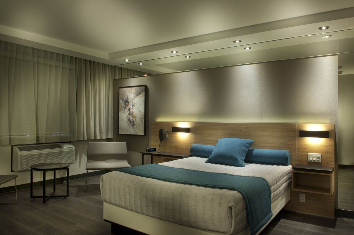 책상, 방음 설비, 무료 WiFi, 침대 시트