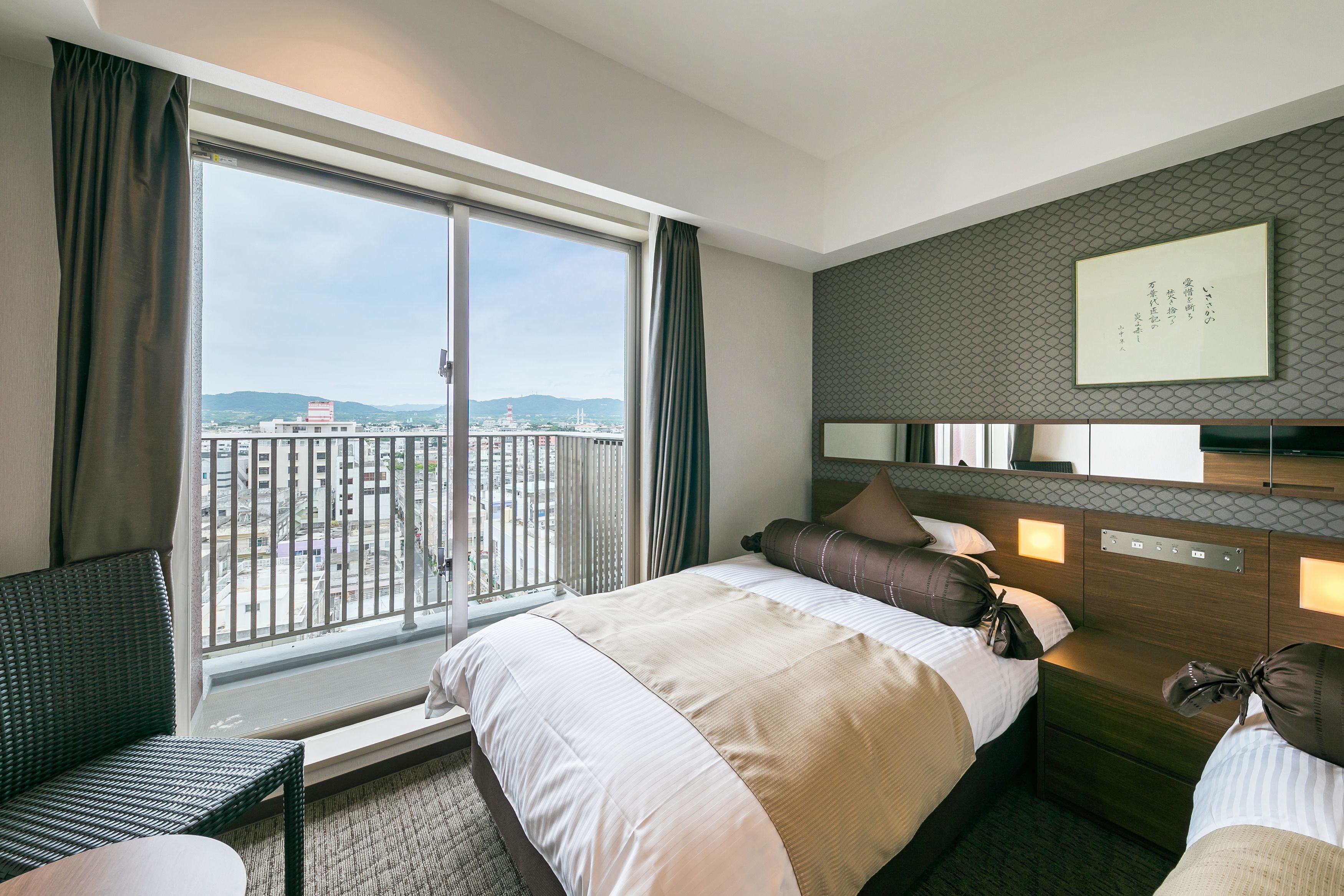 Superior Twin Room, Non Smoking, Balcony, Ocean View - Misaki Building | In-room safe, individually furnished, desk, blackout curtains