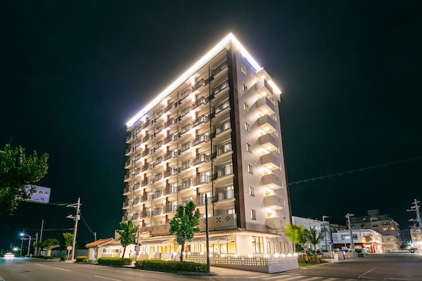 Façade de l’hébergement - soirée/nuit