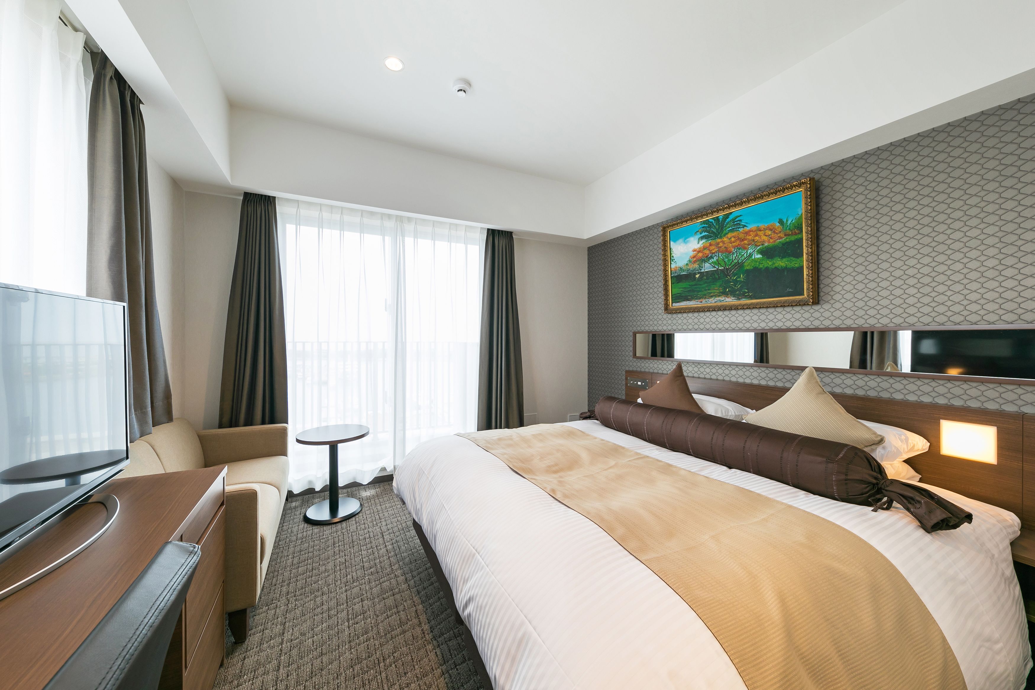 Pemandangan balkon