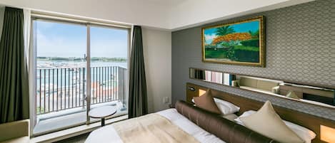 Superior-Doppelzimmer, 1 Doppelbett, Balkon, Meerblick