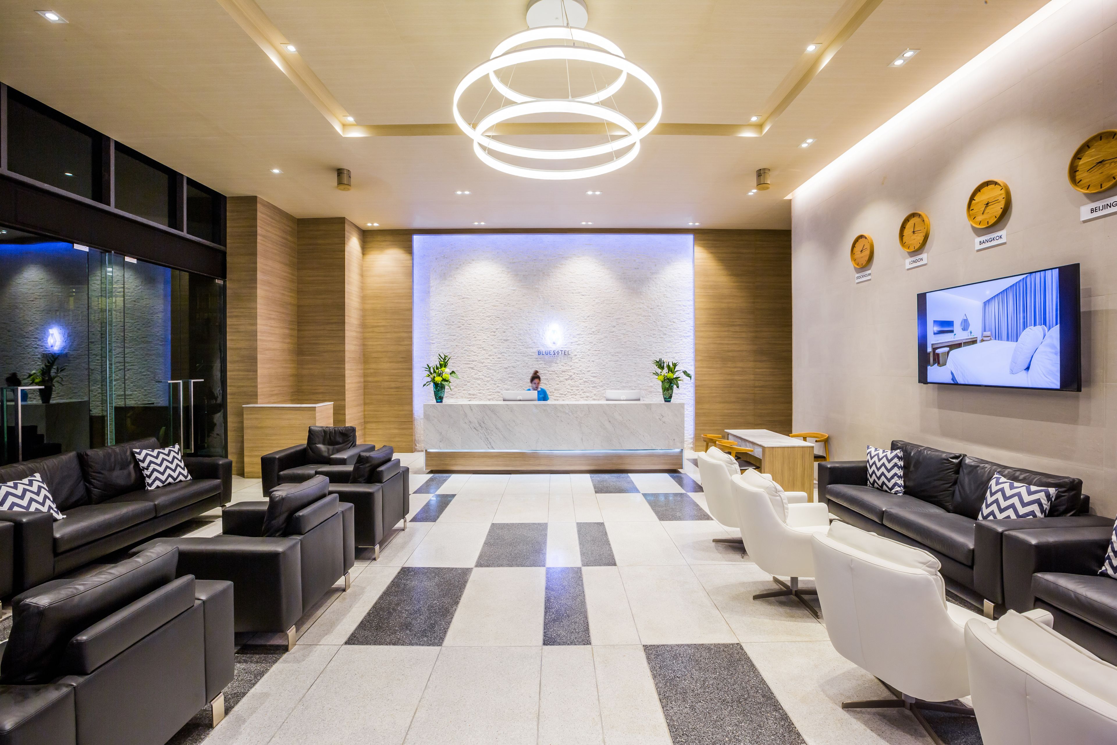 check-in/check-out kiosk