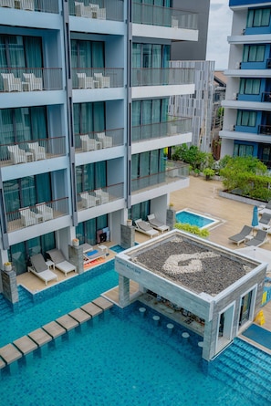 Deluxe Pool View Room With Balcony | View from room