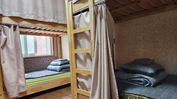 1 x Bed in 6-Bed Mixed Dormitory Room(shared bathroom) | In-room safe, iron/ironing board, free WiFi, bed sheets