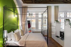 Studiolejlighed (Karlstejn) | Allergivenligt sengetøj, individuelt design, individuel indretning
