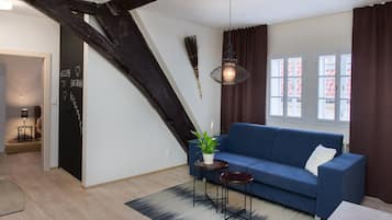Apartment, 2 Schlafzimmer (Saxana) | Wohnzimmer