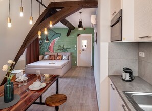 Appartement, 1 chambre | Coin séjour