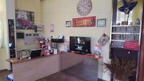 Interior entrance
