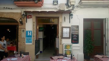 Entrada de la propiedad
