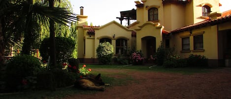 Fassade der Unterkunft