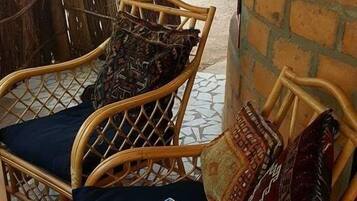 Casa Exclusive, 1 letto king, vista giardino, lato giardino | Terrazza/patio