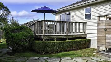 Bungalow, 3 chambres | Terrasse/Patio