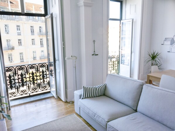 Coin salon dans le hall