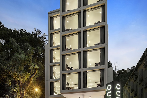 Front of property – evening/night