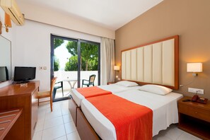 Double or Twin Room | Soundproofing, WiFi, bed sheets - Rodos Star All Inclusive Hotel (Rhodes)