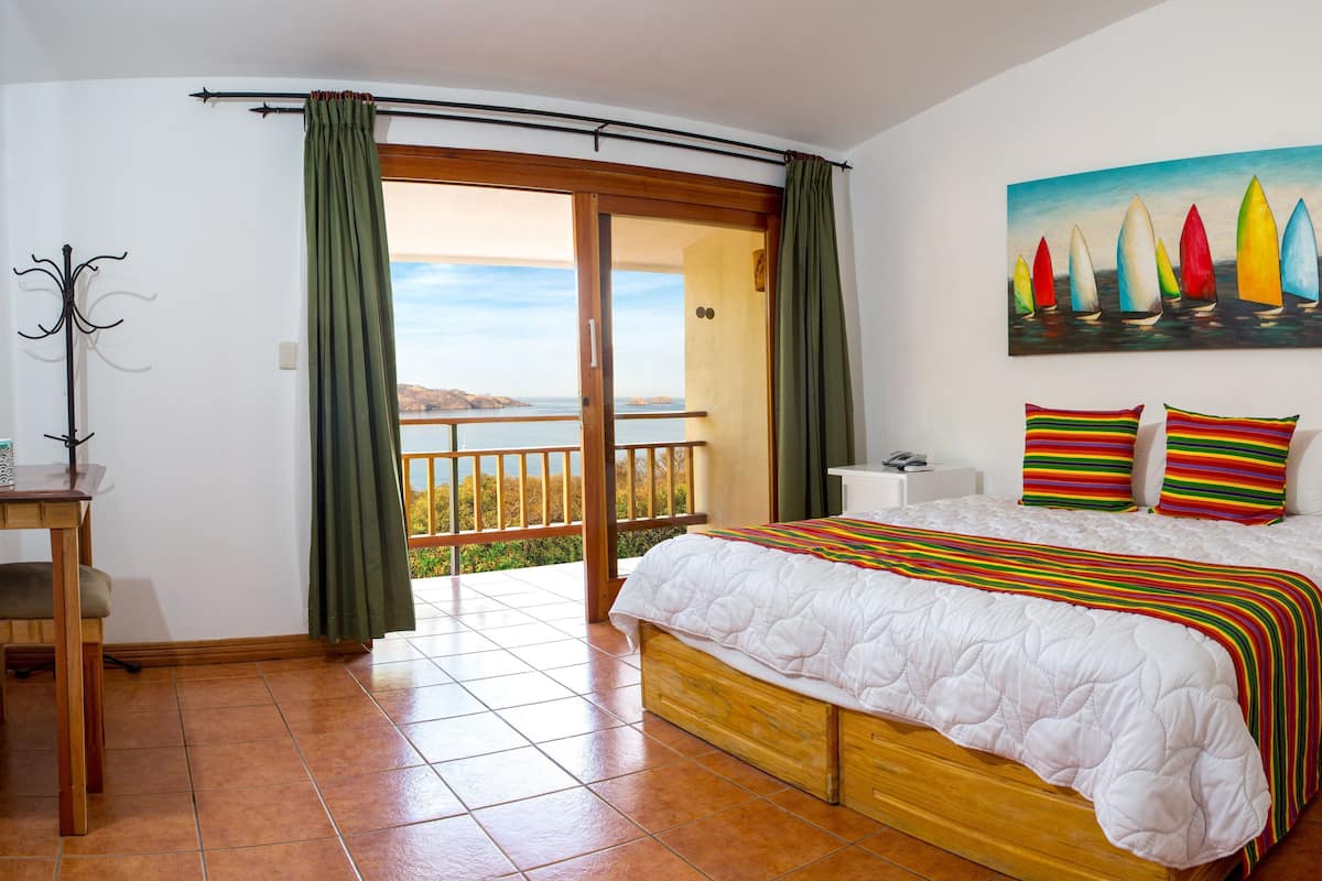 Down duvets, pillow-top beds, in-room safe, blackout curtains