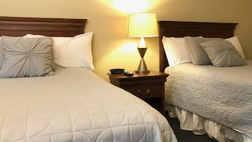 Standard Double Room, 2 Double Beds, Private Bathroom | 1 bedroom, premium bedding, in-room safe, soundproofing