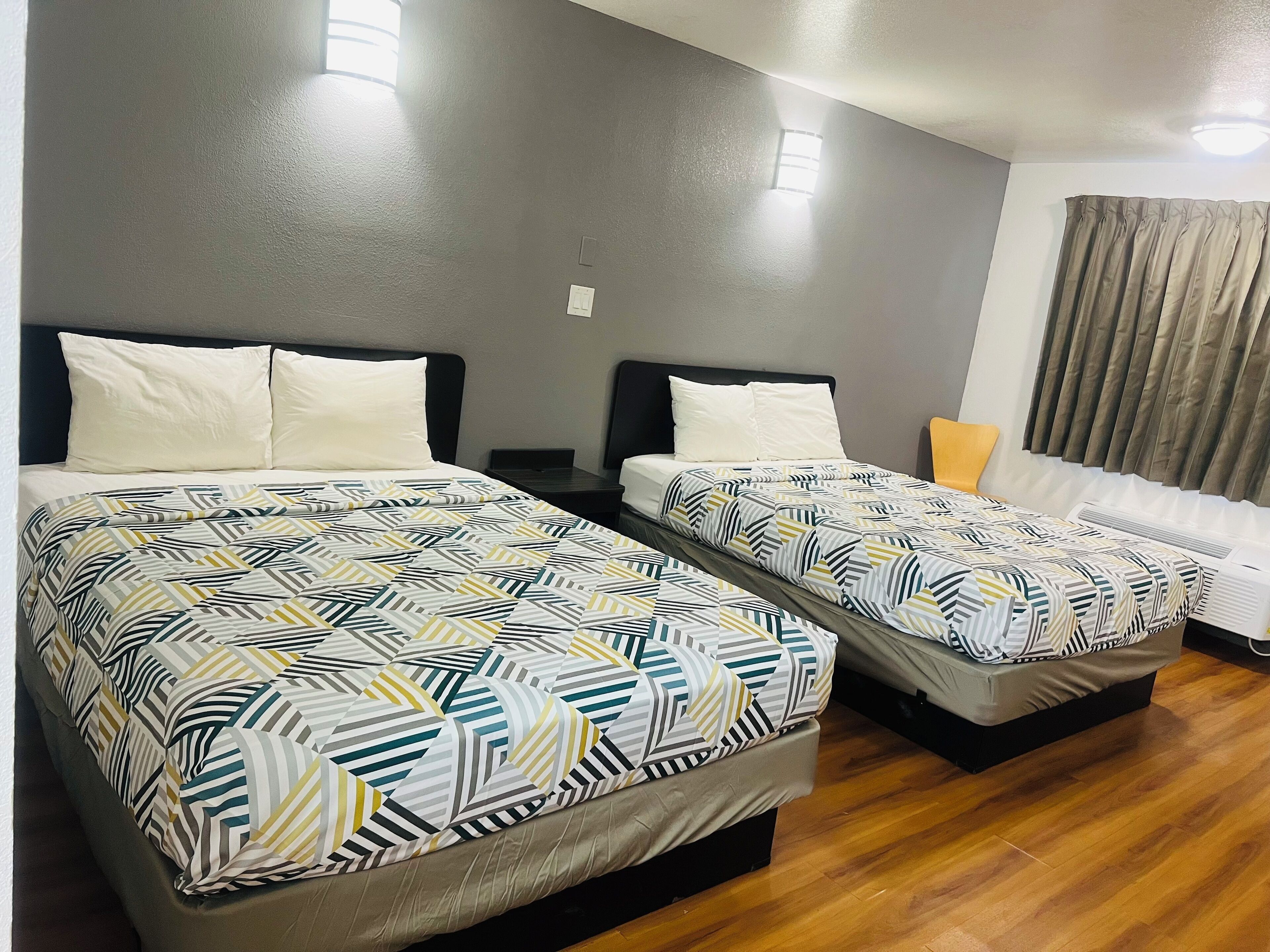 Free WiFi, bed sheets