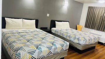 Free WiFi, bed sheets