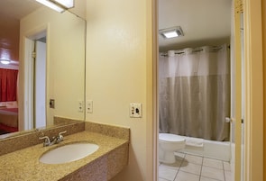 Shower, towels