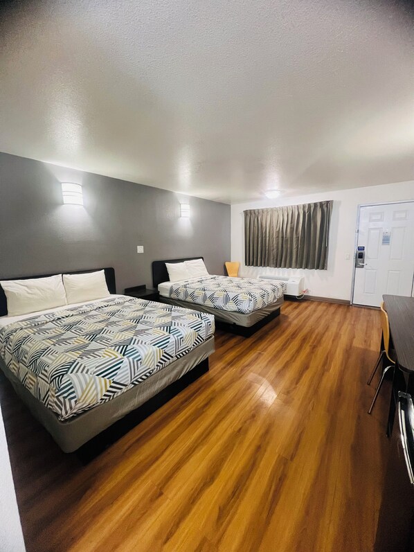 Free WiFi, bed sheets