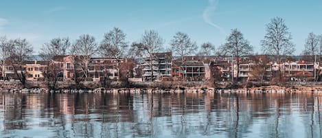 Façana frontal de l'allotjament