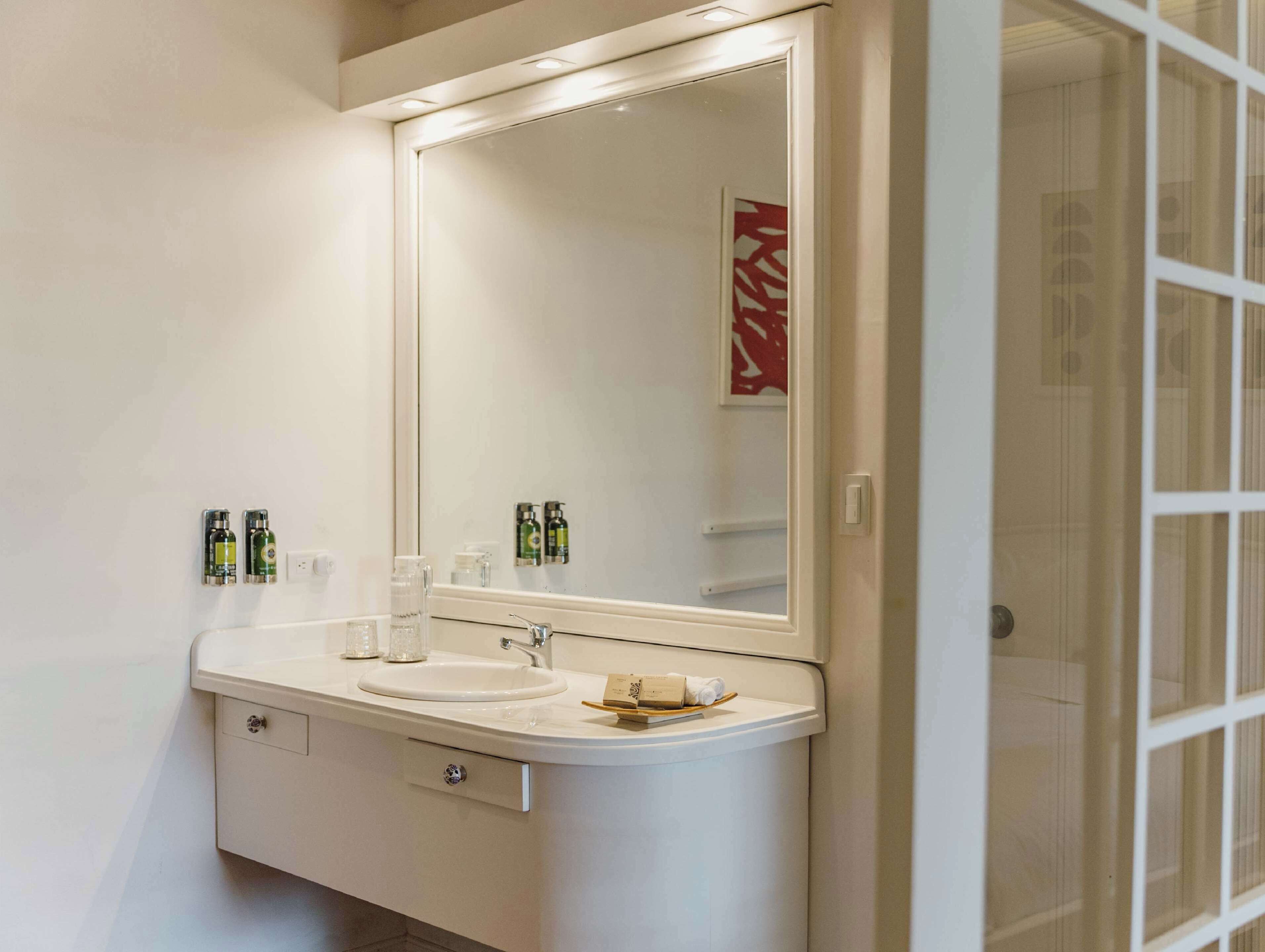 free toiletries, slippers, towels, soap