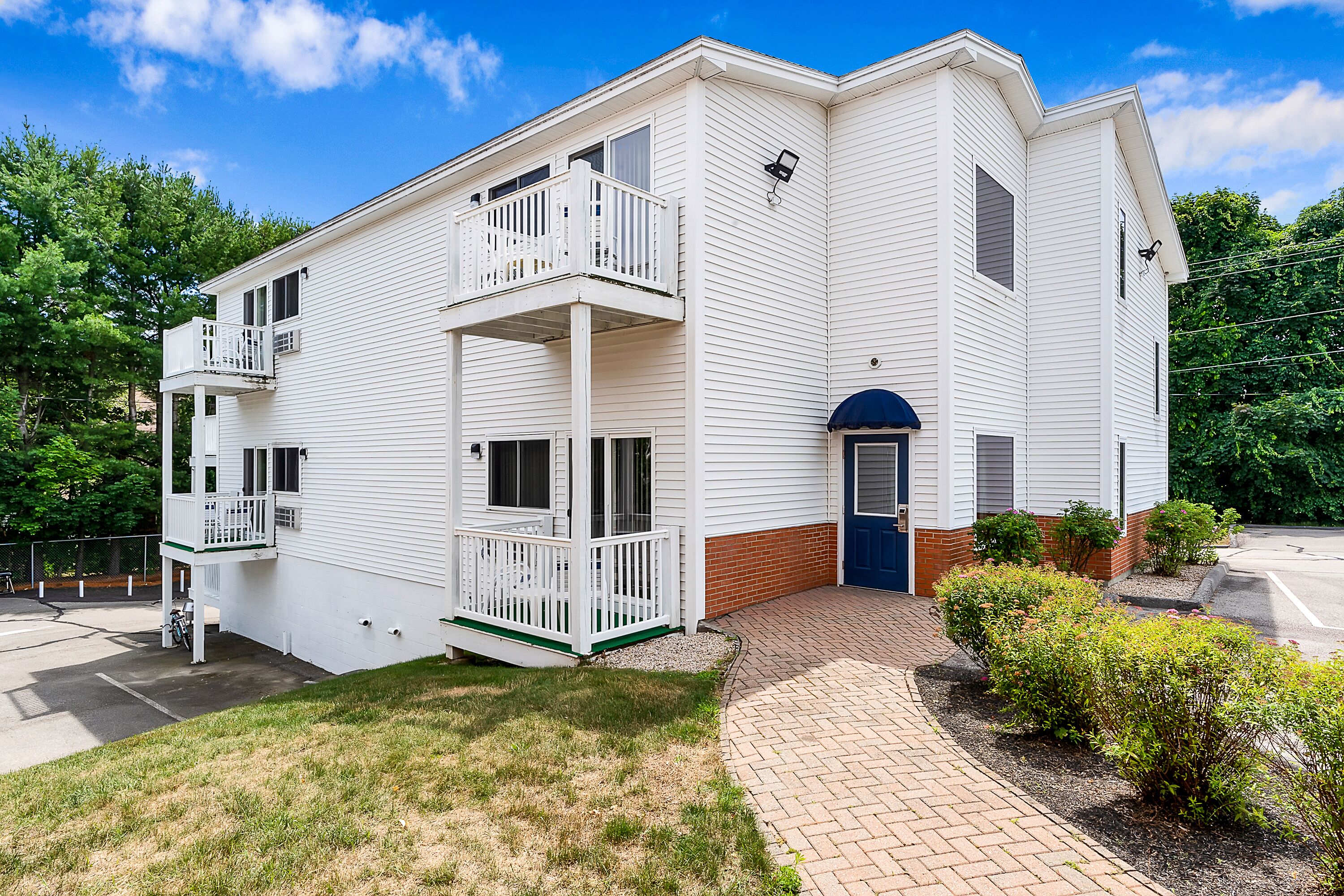 Façade de l’hébergement