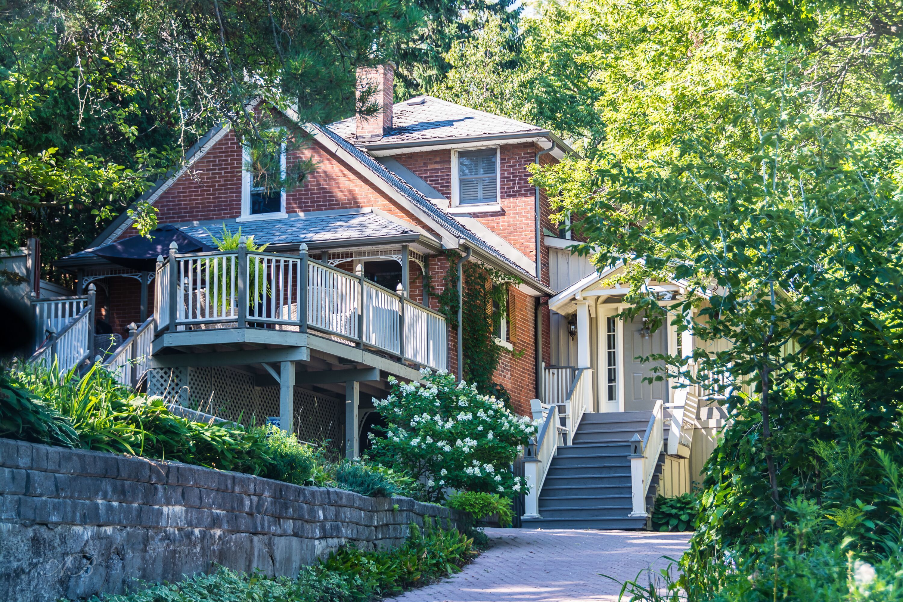 Front of property – evening/night