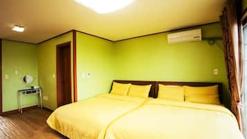 Free WiFi, bed sheets