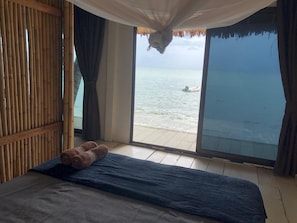 Bungalow Deluxe, 1 giường cỡ king, quang cảnh biển | Truy cập Internet không dây miễn phí