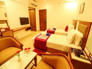 Chambre Standard Double ou avec lits jumeaux, 1 lit double, salle de bains privée