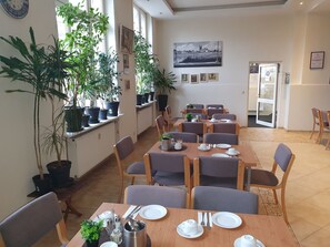 Daily buffet breakfast (EUR 8.00 per person)