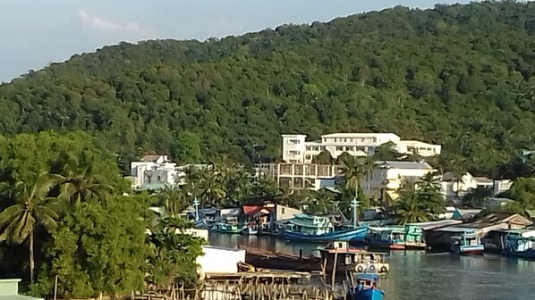 Utsikt fra overnattingsstedet