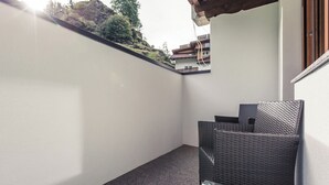 Habitación económica doble | Terraza o patio