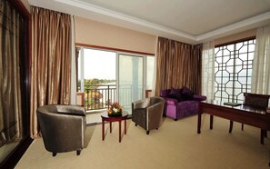 Suite, havutsikt | Oppholdsområde