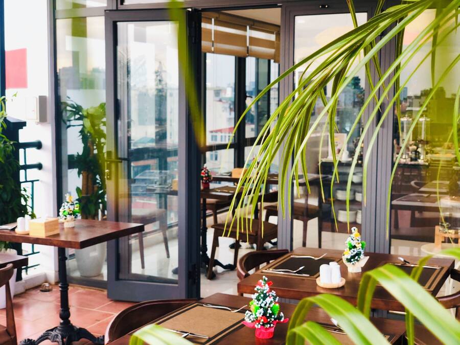 Café da manhã, almoço e jantar
